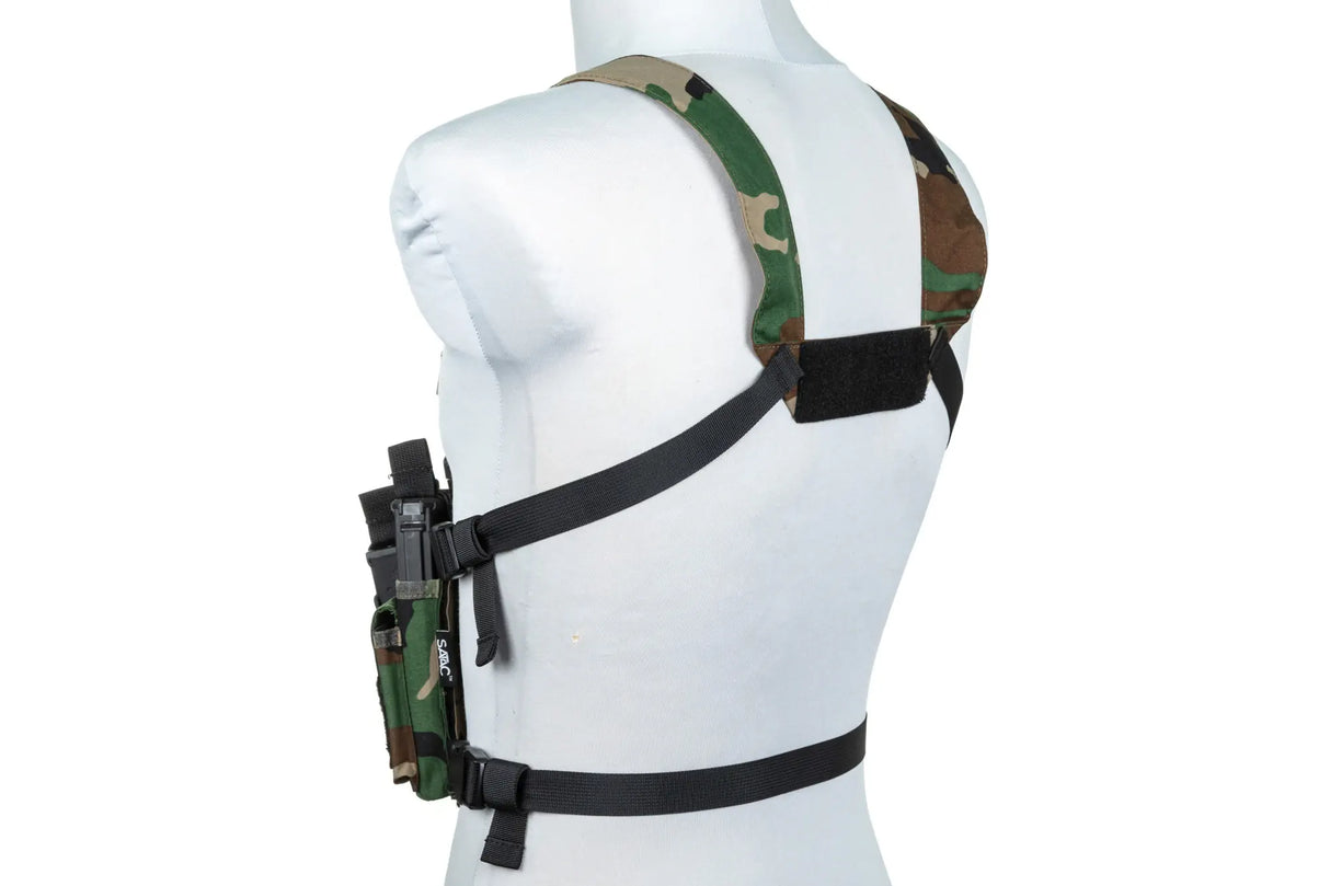 Specna Arms Tactical Adaptive Chest Rig Vest - Woodland