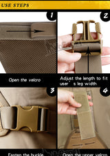 WST Laser-Cut Leg MOLLE Panel