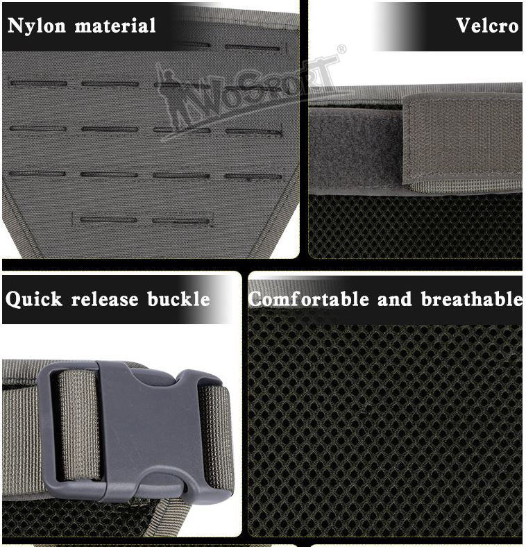 WST Laser-Cut Leg MOLLE Panel