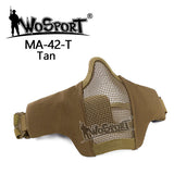 WST Airsoft Protective STEEL MESH Mask