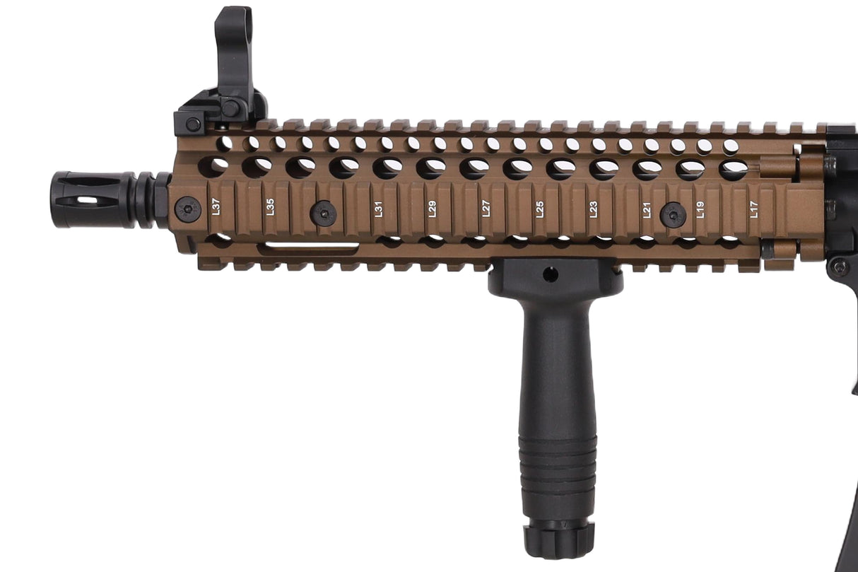 Colt x Daniel Defense MK18 SA-E19 EDGE Gen.2 AEG Assault Rifle 10.5" – Chaos Bronze