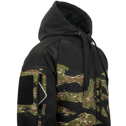 Rogue Hoodie (FullZip) - Black / Desert Night Camo