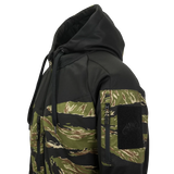 Rogue Hoodie (FullZip) - Black / Desert Night Camo