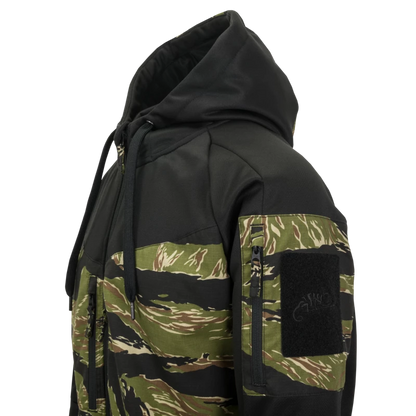 Rogue Hoodie (FullZip) - Black / Desert Night Camo