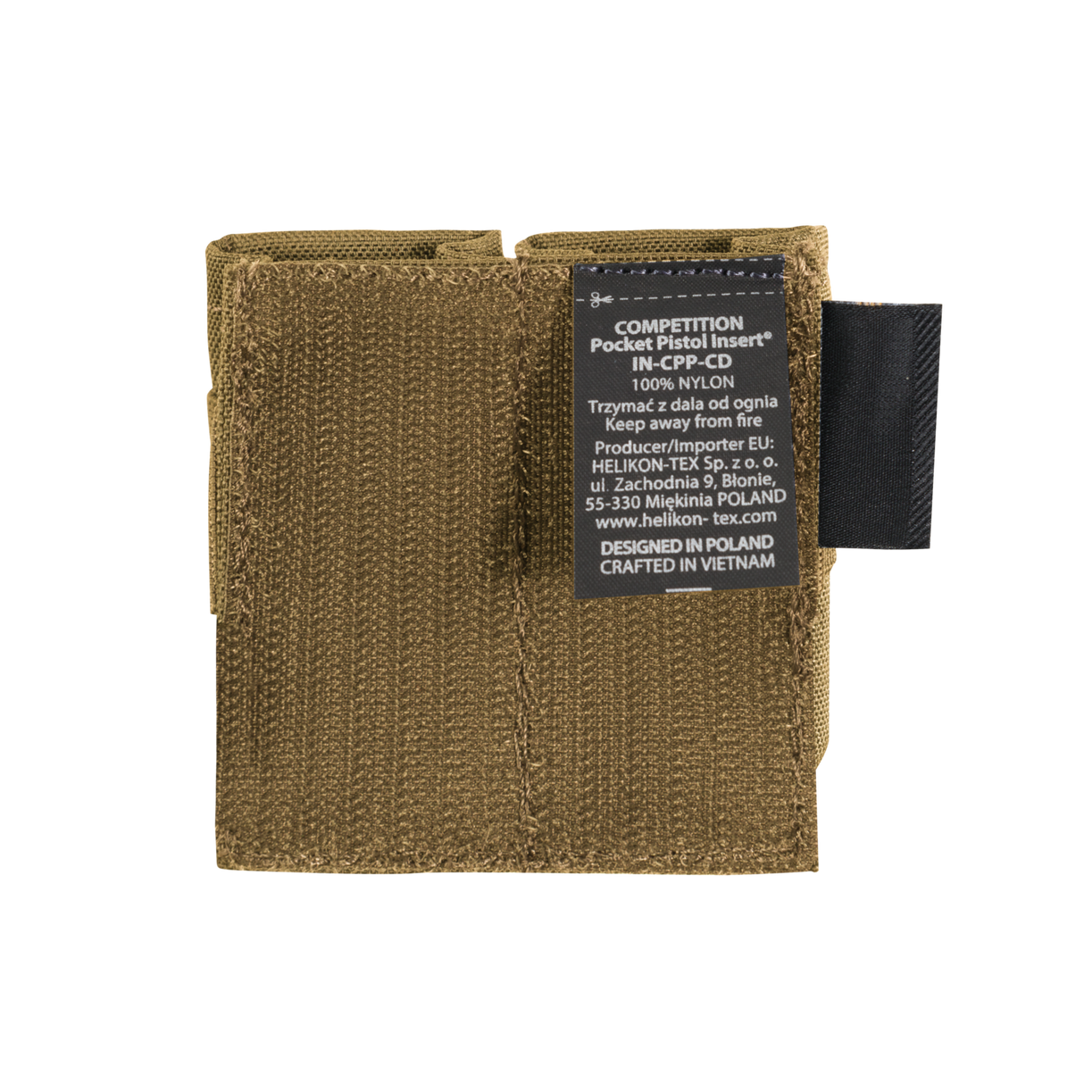 HELIKON COMPETITION Pocket Pistol Insert Pouch for 2 Pistol Magazines