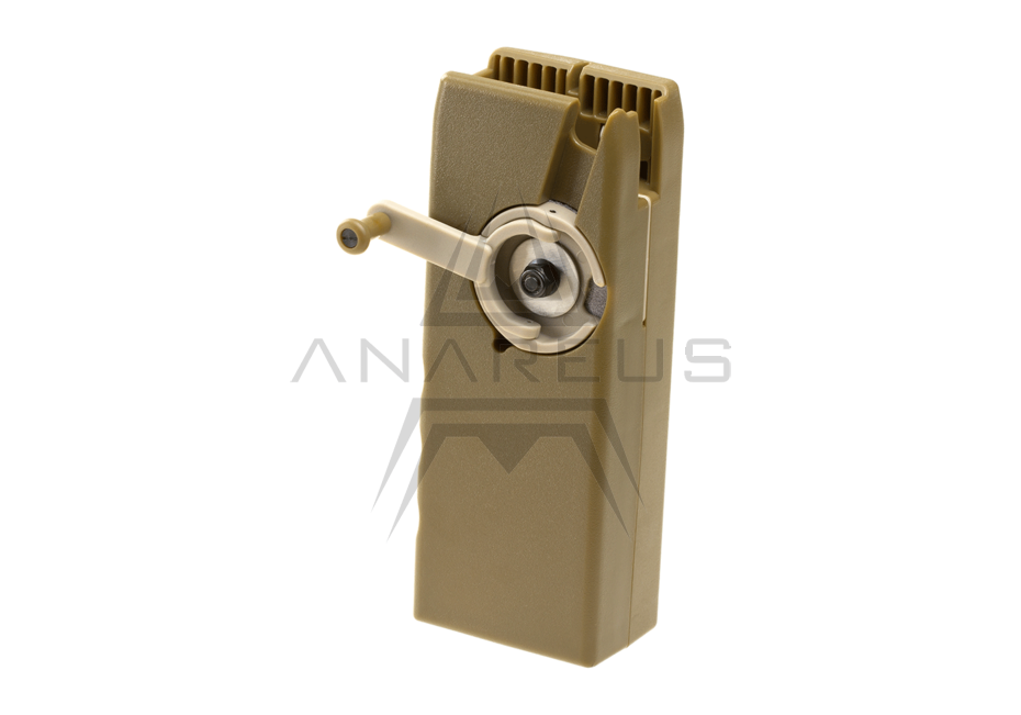 PTS ODIN M12 Sidewinder speedloader til 1600 BB, Dark Earth