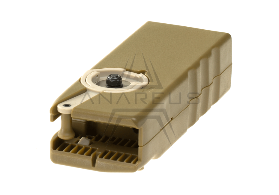 PTS ODIN M12 Sidewinder speedloader til 1600 BB, Dark Earth