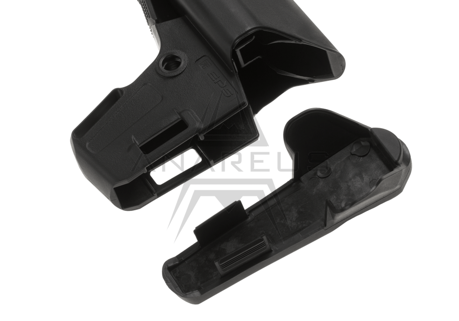 PTS Enhanced Polymer Stock EPS kolbe til M4-buffer tube – sort