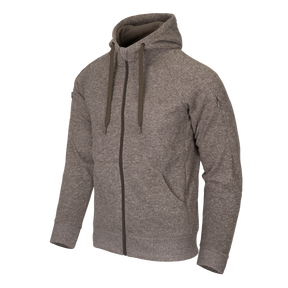 HELIKON COVERT TACTICAL Hoodie (FullZip) - Melange Light Tan