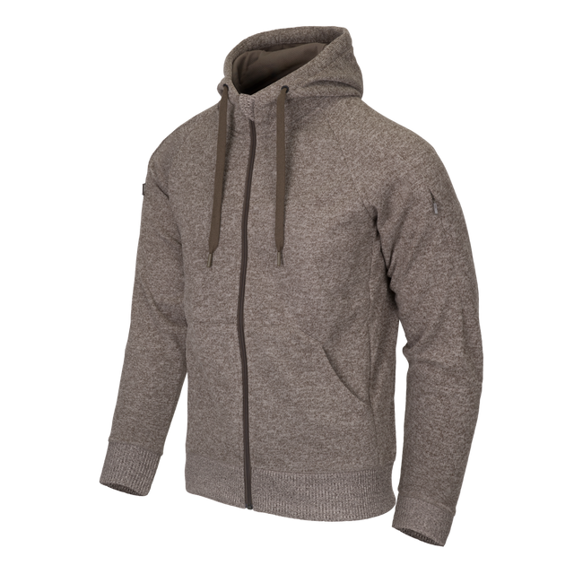 HELIKON COVERT TACTICAL Hoodie (FullZip) - Melange Light Tan