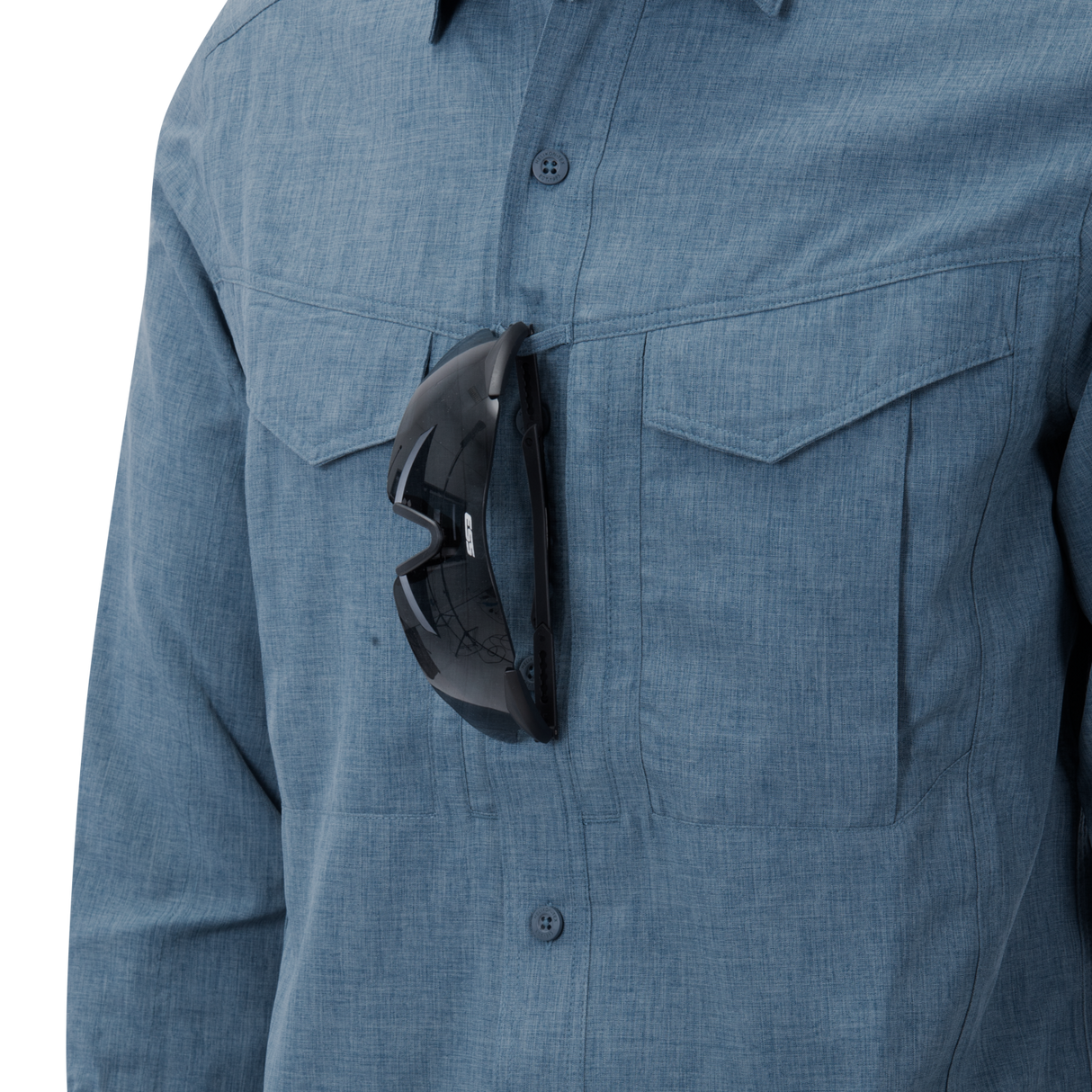 HELIKON DEFENDER Mk2 Gentleman Shirt - Melange Blue