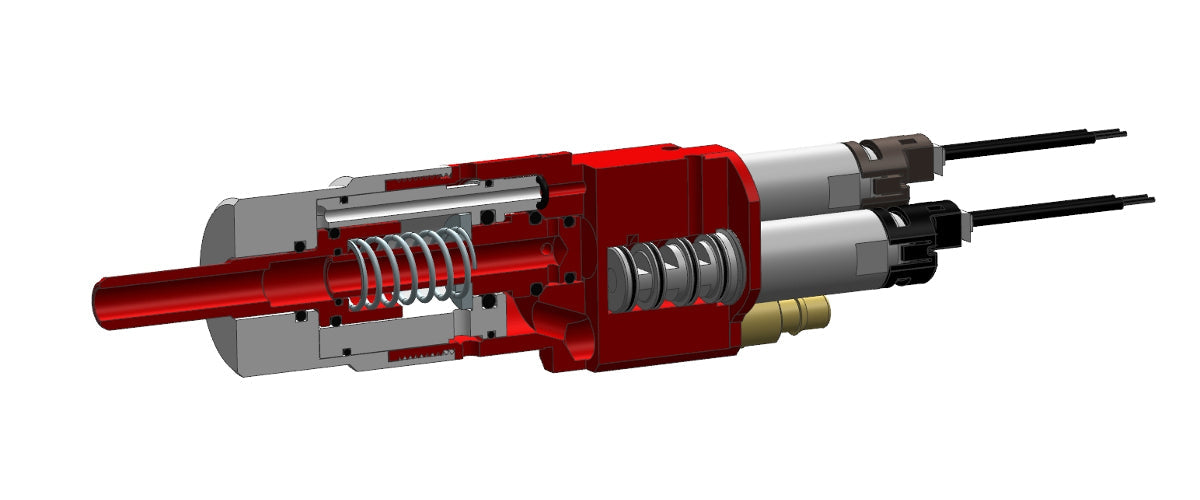 Polarstar F2 HPA konverteringskit til V3-gearbox (AK, G36), rød
