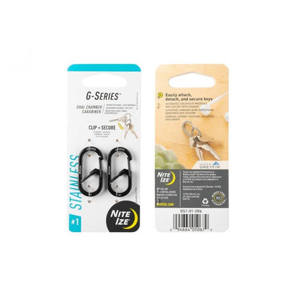 G-Series Double Chamber Carabiner (2 pcs)