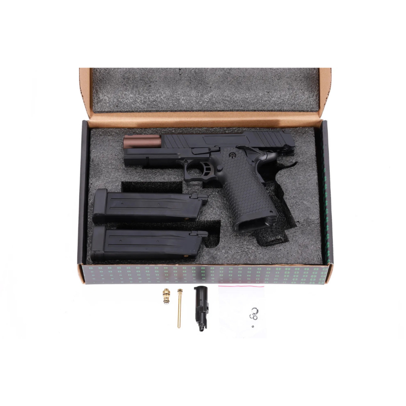 SA-VGP18 VAPOR Optics Ready GBB Pistol - Black