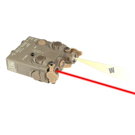 WADSN DBAL-A2 Illuminator & Laser Modul – Rød Laser