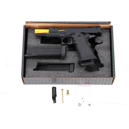 SA-VGP09 VAPOR GBB Pistol - Black/Gold