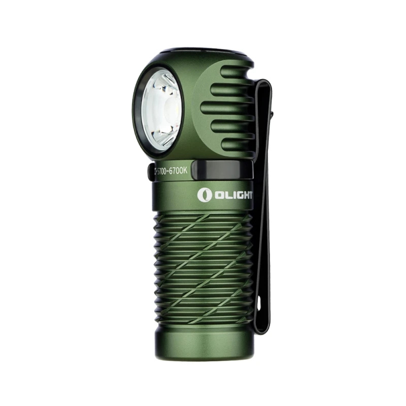 OLIGHT Perun 2 Mini Genopladelig Pandelygte 1100 lm Grøn
