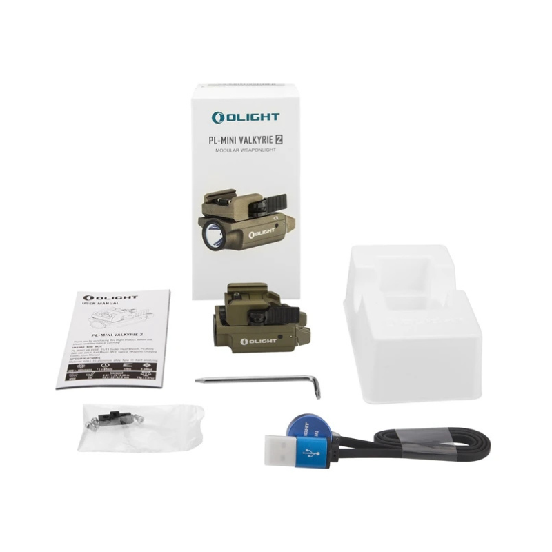 OLIGHT Valkyrie PL-Mini 2 Pistol Lygte 600 lm Tan