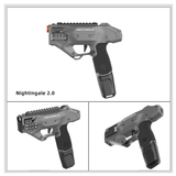 Nightingale fuldautomatisk blaster (sort)