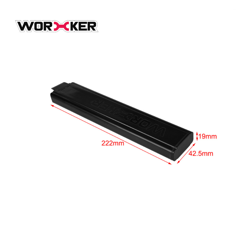 15-skuds slank, vinklet Talon short dart magasin (mørkegrå)