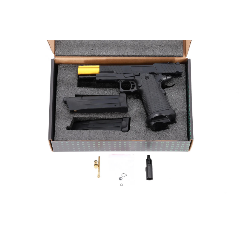 SA-VGP19 VAPOR Optics Ready GBB Pistol - Black/Gold