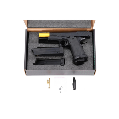 SA-VGP19 VAPOR Optics Ready GBB Pistol - Black/Gold