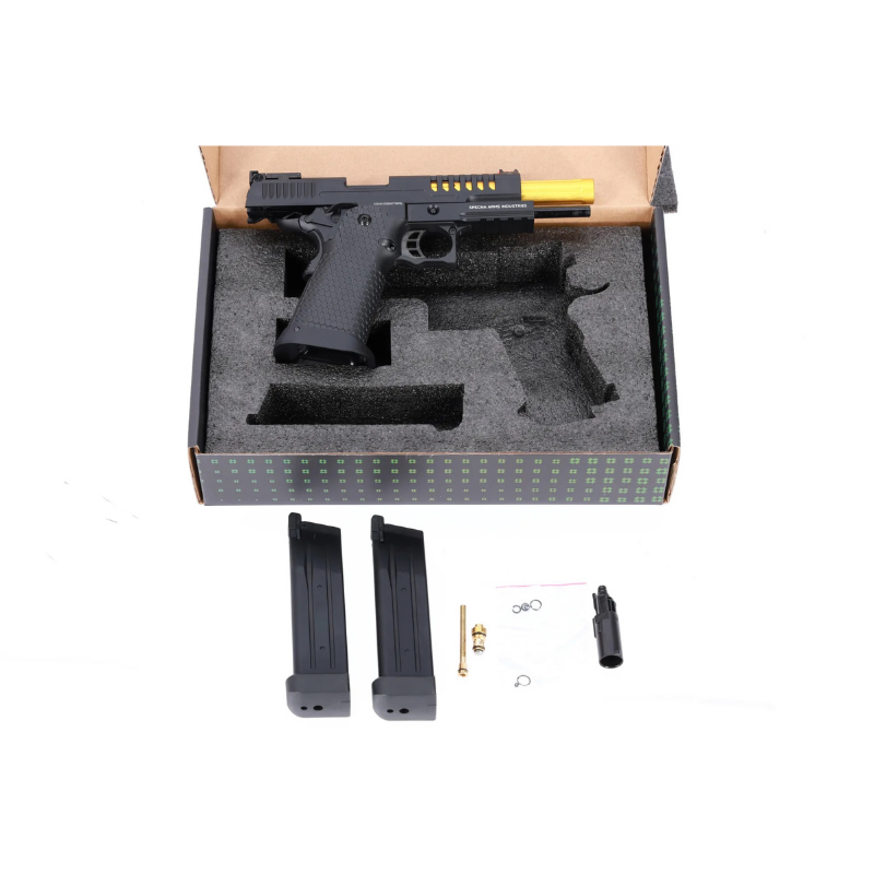 SA-VGP25 VAPOR GBB Pistol - Black/Gold