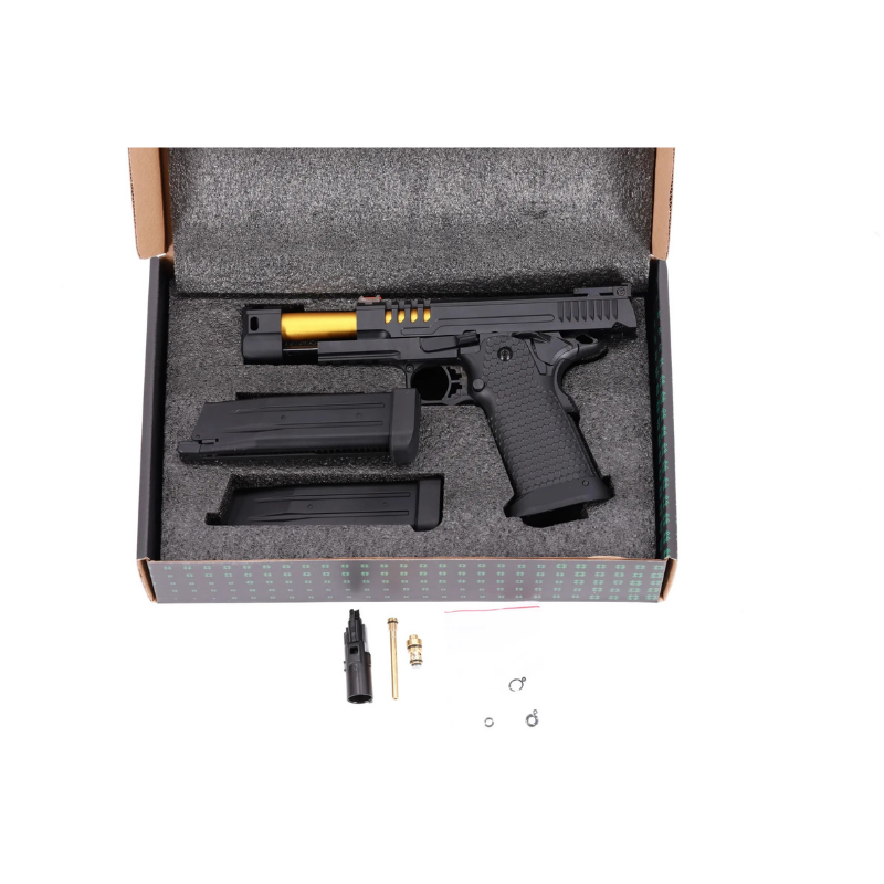 SA-VGP23 VAPOR GBB Pistol - Black/Gold
