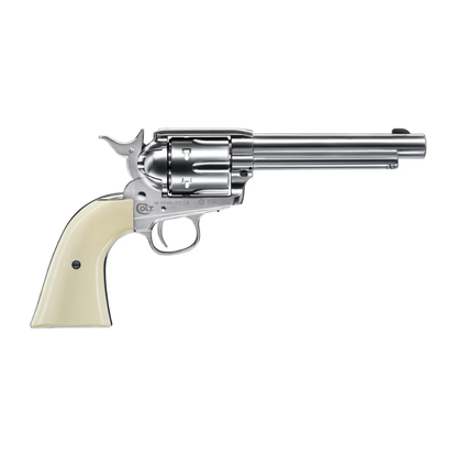 Colt SAA .45 Peacemaker 5.5” CO2 Pellet 3J - Nickel