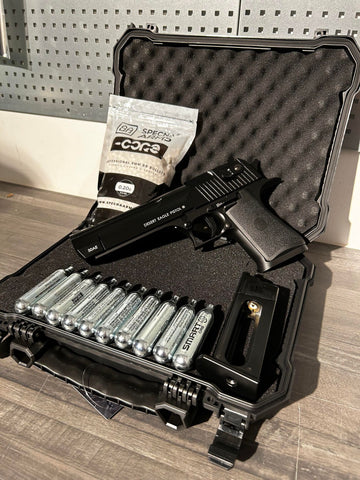 Pakke Tilbud 3-  Desert Eagle Co2 BlowBack - Sort