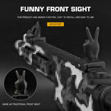 WoSporT WST FUNNY sigtesæt i plast til 20 mm skinne, 4 dele