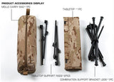 WoSporT WST foldbart feltbord 60 x 39 x 40 cm – Multicam