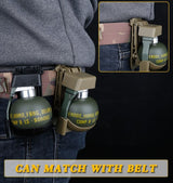 WoSporT WST M67 attrapgranat i ABS med MOLLE-lomme til vest