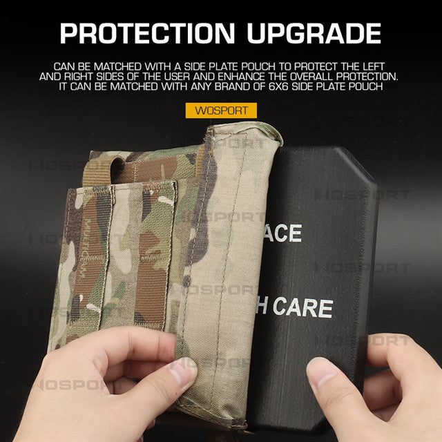 WST Plastic Dummy Side Ballistic Plates (2 Pcs)