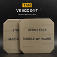 WST Plastic Dummy Side Ballistic Plates (2 Pcs)