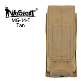 WST MOLLE AR15 / M4 Single Magazine Closed Pouch