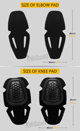 WST G4 Combat Uniform Protector Pads Set