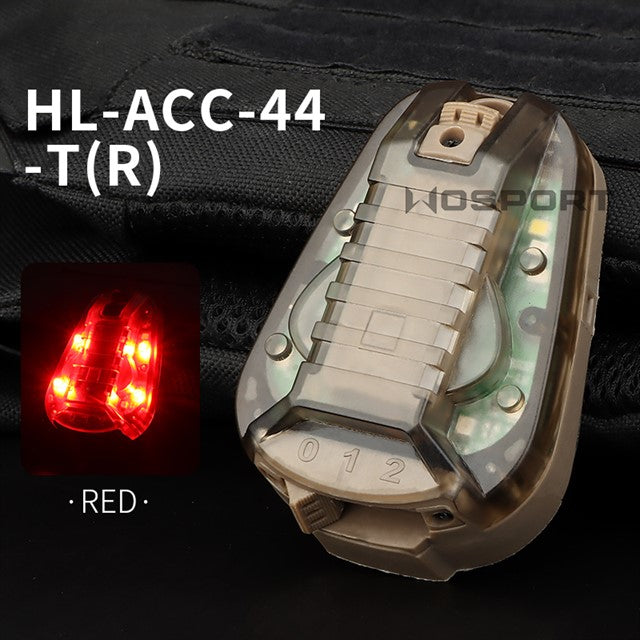 WST LADYBIRD Helmet Beacon (Red Light)