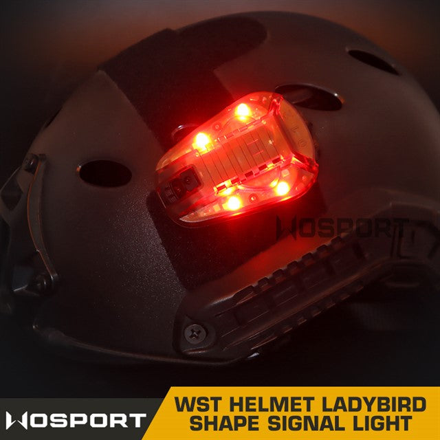 WST LADYBIRD Helmet Beacon (Red Light)