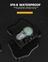 WST ARC Helmet Rail Position Light (Red LED)