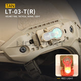 WST ARC Helmet Rail Position Light (Red LED)