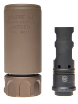Angry Gun QD WARDEN BLAST lyddæmper med mundingsbremse, 14 mm CCW