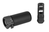 Angry Gun QD WARDEN BLAST lyddæmper med mundingsbremse, 14 mm CCW