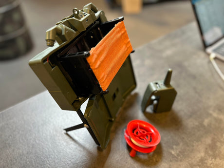 Claymore airsoft mine med fjernbetjening og tripwire | Airsoftgeek