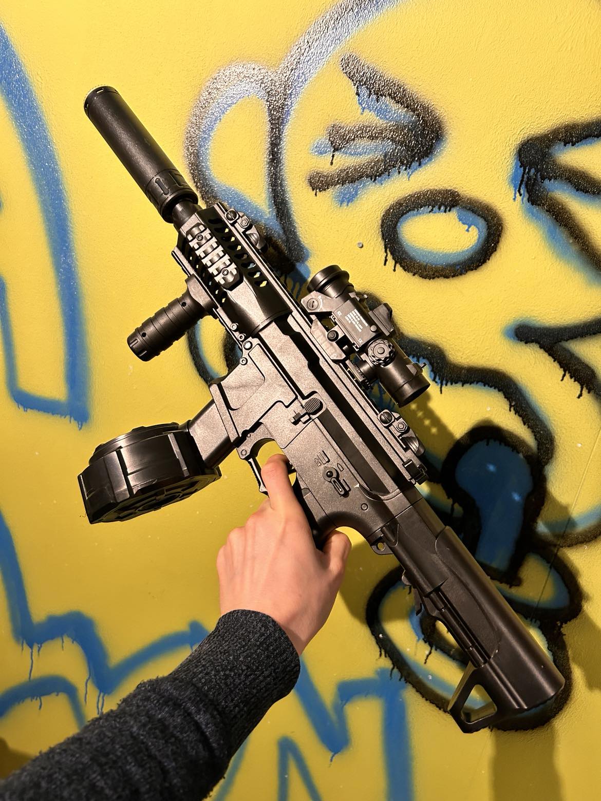 Splatter SMG ARP9 Gel Blaster