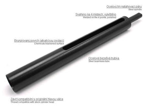 AirsoftPro CNC Steel Cylinder for WELL MB4404 / 05 / 10 / 11