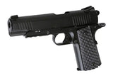 KWC M1911 Tactical CO2 Blowback Pistol - Sort, Full Metal