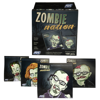 Skydeskiver - ZOMBIE Targets 100st
