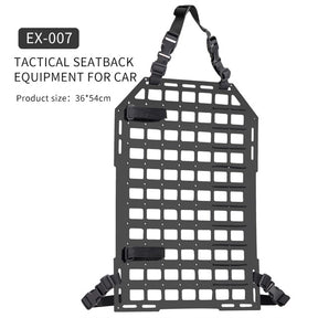 WST Tactical Car Seatback Panel
