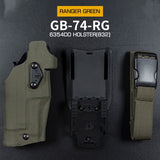 WST 6354 DO Holster Glock 17 with X300 Flashlight, Right-Handed